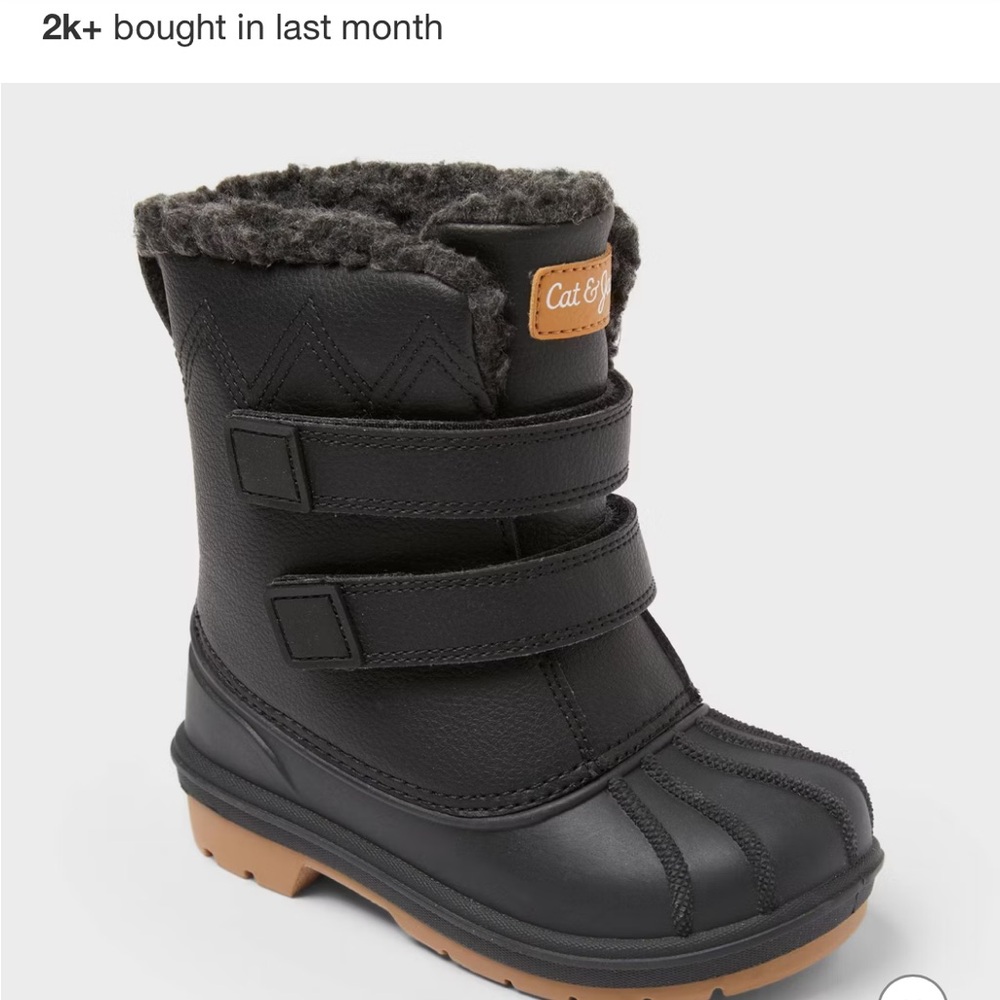 NWT Size 5 Unisex Snow Boots toddler